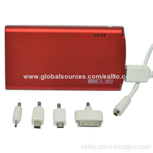 Mobile Power Bank with 5,000mAh Capacity